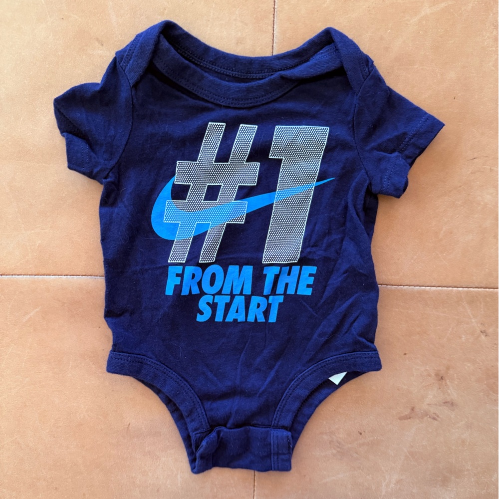 Nike #1 From the Start Onesie 3M